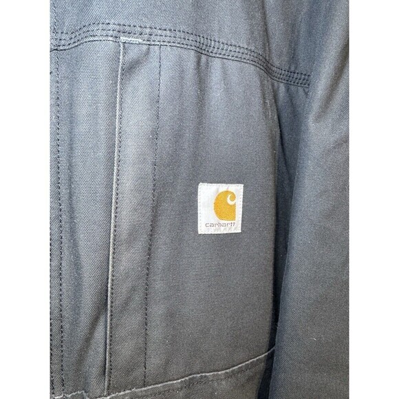 Carhartt Cryder Full Swing Canvas Jacket Hooded Grey Men’s 3 XL - Picture 12 of 16